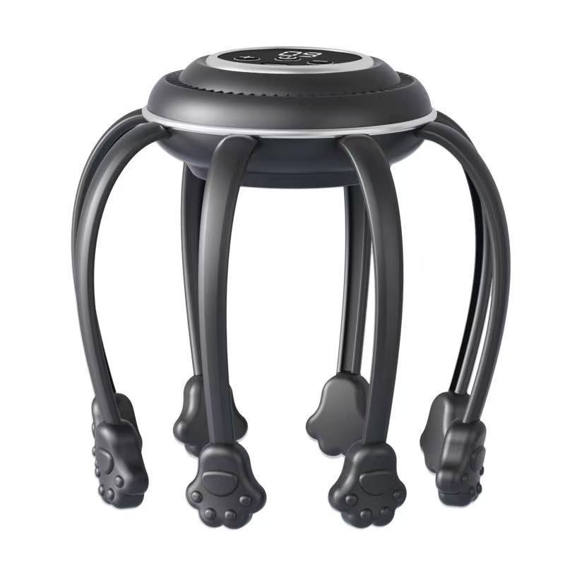 Octopus Scalp Massage Claw Electric Head Massager Physiotherapy Decompression Relaxation Scratching Head Meridian Dredging Instrument