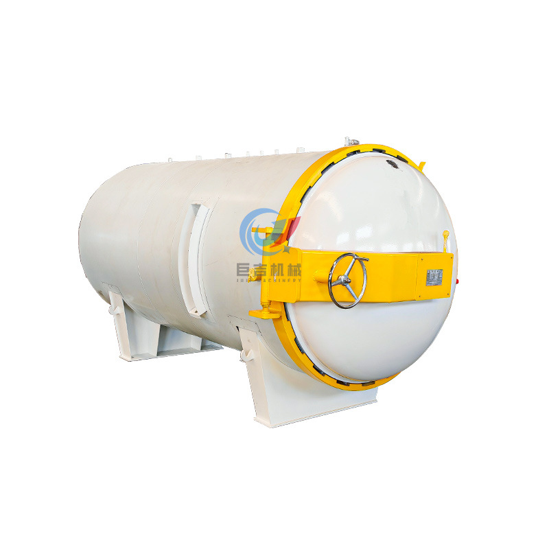 Electric Steam Hose Vulcanizing Tank, Rain Boots and Rubber Shoes Hydraulic Opening Vulcanizing Tank, Rubber Roller Steam Heating Large Vulcanizing Tank