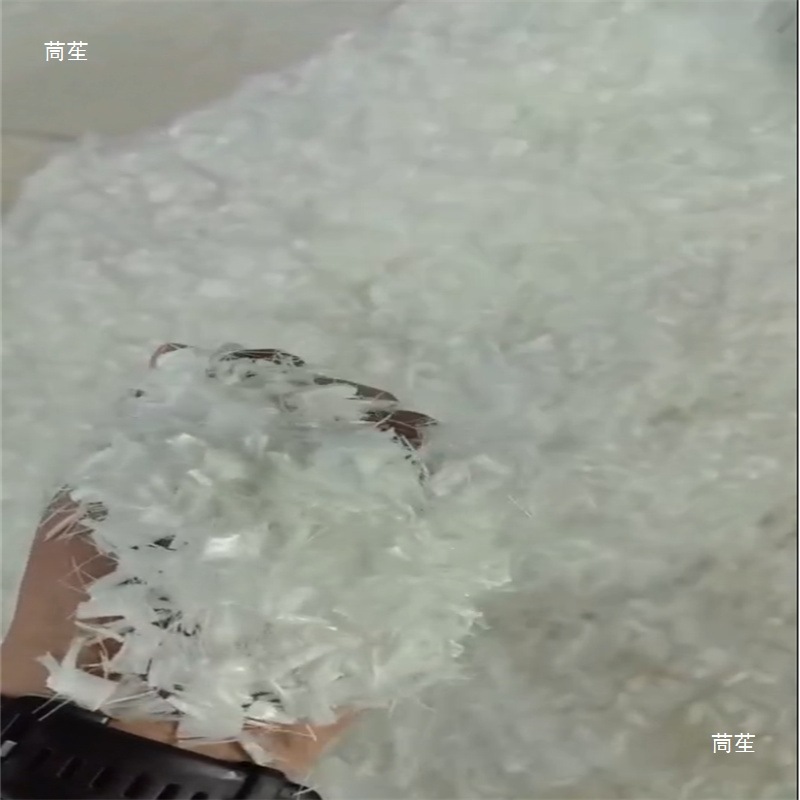 Polyester Fiber for University Experimental Engineering Concrete Mortar, Asphalt Road Crack-Resistant Polyester Chopped Fiber