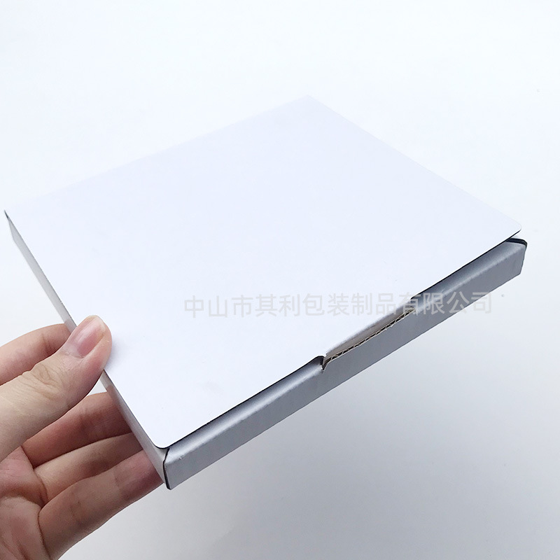 Square Cardboard Corrugated Paper Music CD Record Book Gift Box Gift Photo Frame Logo Printing