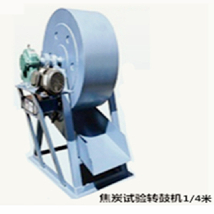 Coke reactivity and strength tester after reaction type I drum