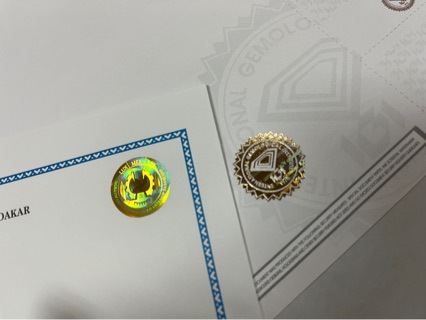 Anti-Counterfeiting Certificate Temperature-Changing Ink Luminous Fiber Optic Holographic Anti-Counterfeiting Label