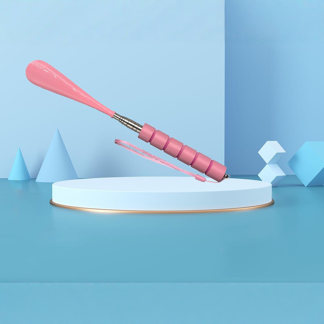 Factory direct supply stainless steel retractable shoehorn retractable shoehorn lift shoehorn artifact lazy shoehorn