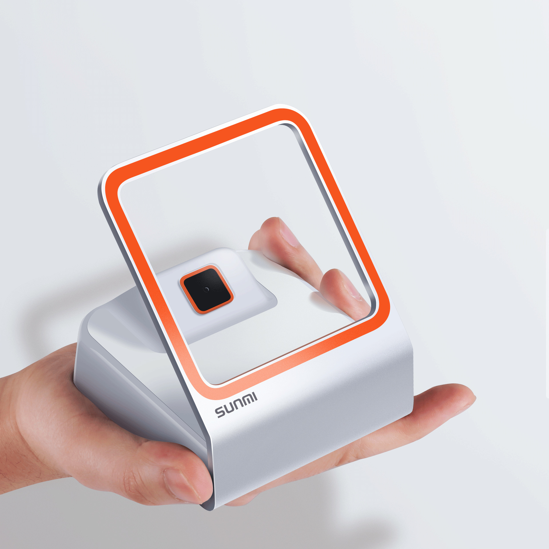 SUNMI business mi small flash payment code scanning box Alipay WeChat payment code scanning platform NS010 box