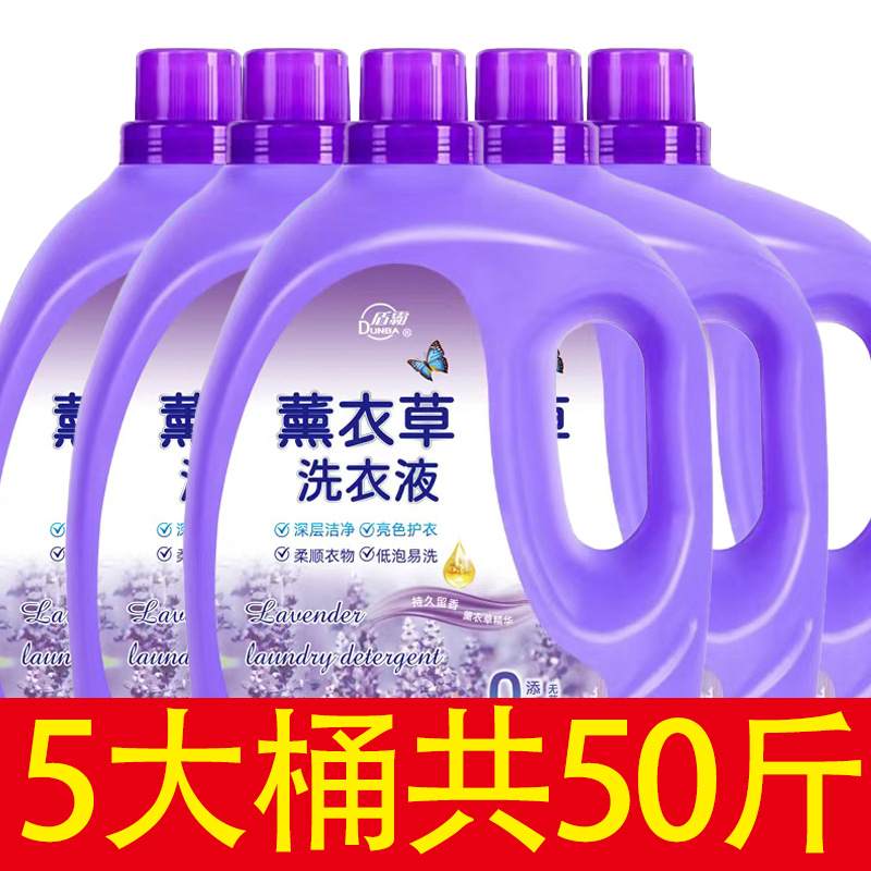 25kg Lavender Laundry Detergent Long-Lasting Fragrance Whole Box Batch Home Affordable Men's Fragrance Flagship Store