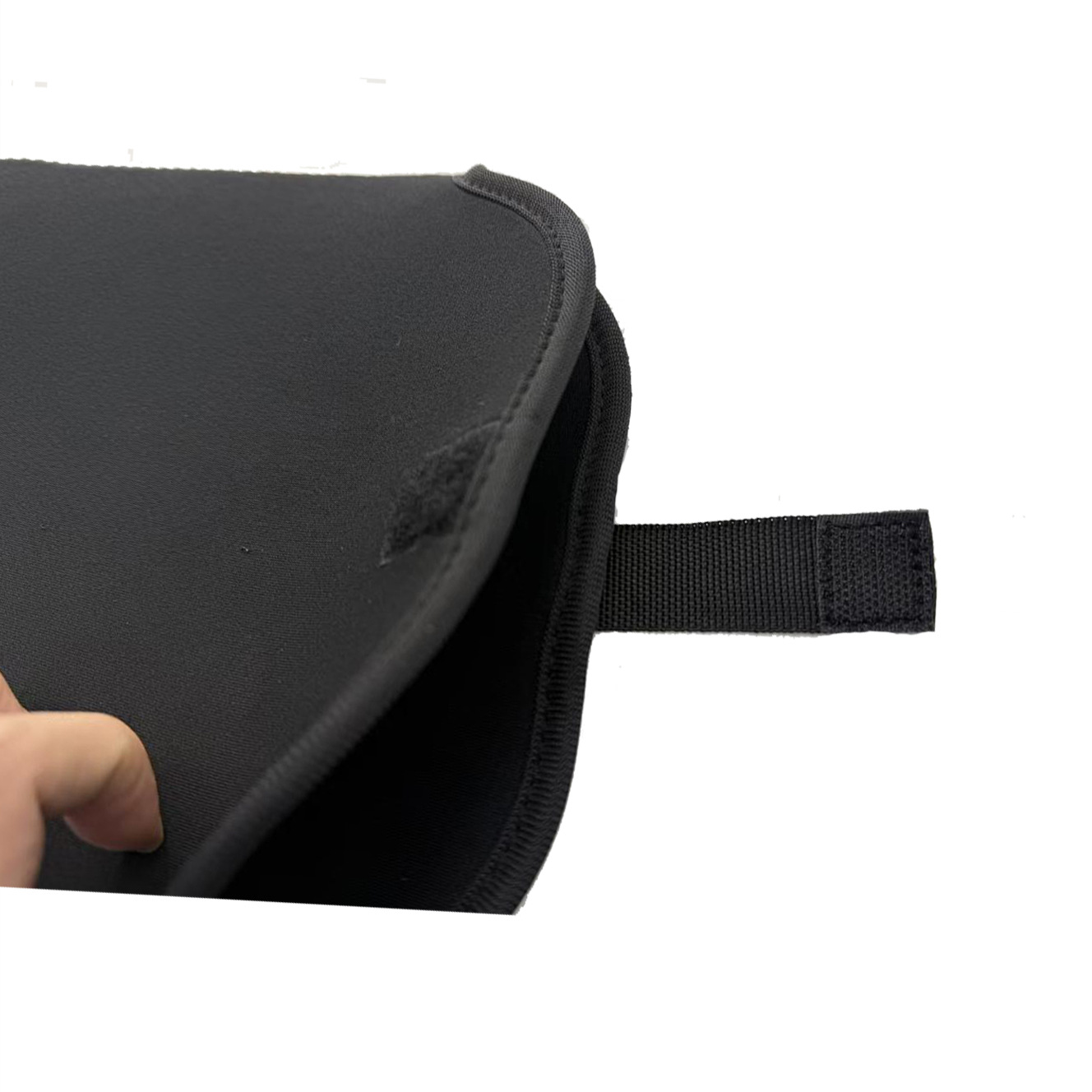 Cross-Border Spot Foam Pickleball Racket Cover Velcro Table Tennis Racket Opening Can Be Printed with Logo Pickleball Racket Cover