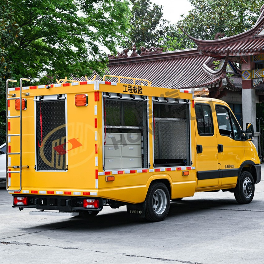 Hongyun Factory Direct Supply for National Vi Iveco Yueshen Dongfeng Rescue Vehicle, Gas Rescue Vehicle, Flood Relief Vehicle, Water Emergency Repair