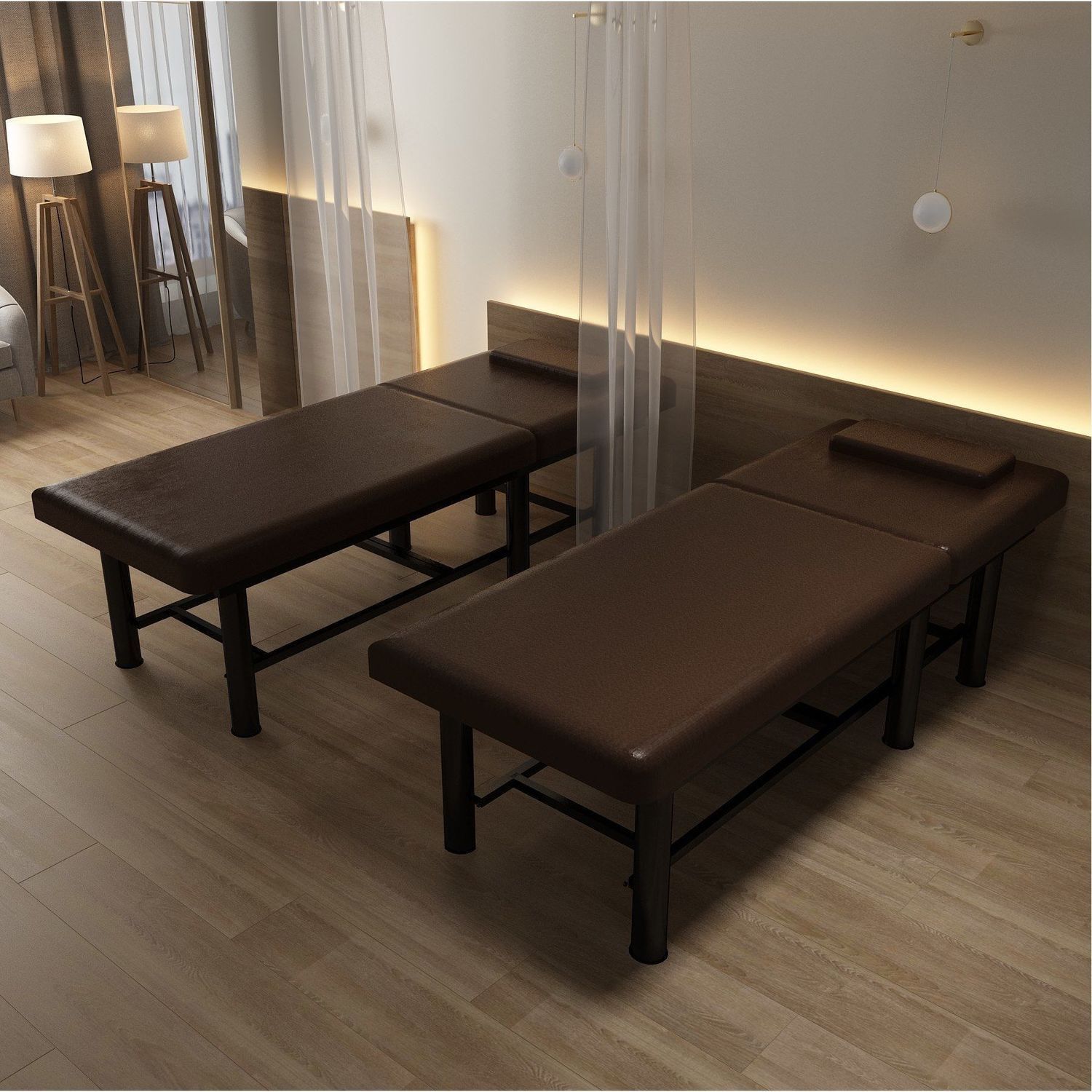 Beauty Bed, Beauty Salon Special Folding Body and Eyelash Bed, Physiotherapy Bed, Moxibustion Tattoo Bed, Massage Bed, Home Use