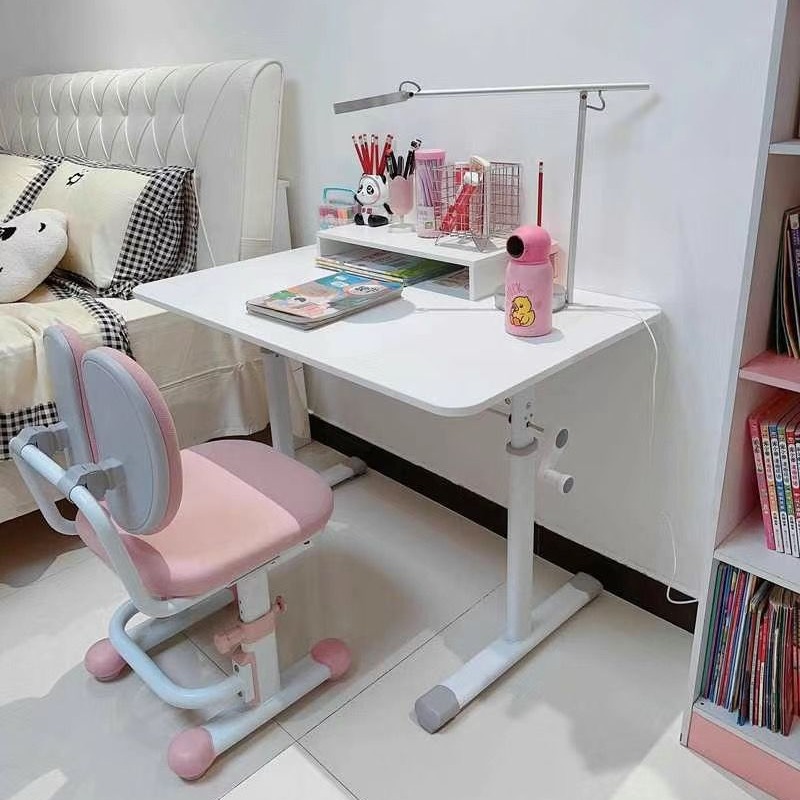 Hand Lift Table Wholesale Home Bedroom Writing Table Rental House Simple Desk Manual Lift Learning Table