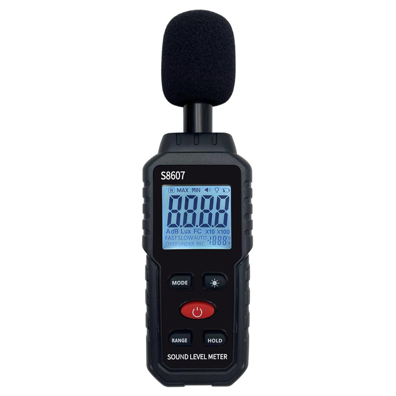Noise meter decibel detector handheld sound level meter household digital noise detector sound volume meter
