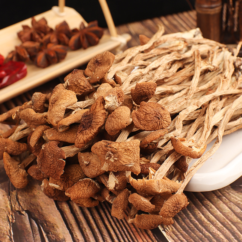 250g of Tea Tree Mushrooms from Fujian, Dried Goods Wholesale, Bulk Packaging, Direct Sales from the Origin, Direct Supply from the Source, Fujian Specialty