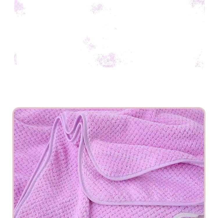 Bath Skirt Enlarged and Longed Coral Velvet Pineapple Plaid Can Be Wrapped and Wearable Bath Towel Women's Suspender Bath Towel Robe Vest Bath Towel Skirt