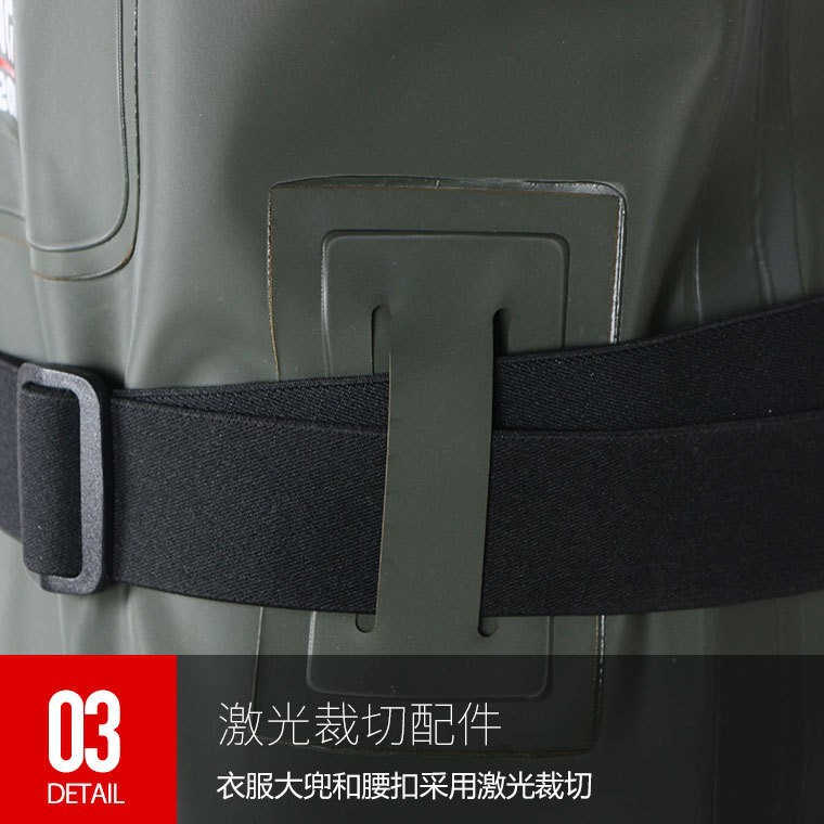 New Style Water Pants Thickened PVC Upgraded Reinforced Fishing Pants Wading Pants Water Fork Export Fishing Waterproof Clothing Rain