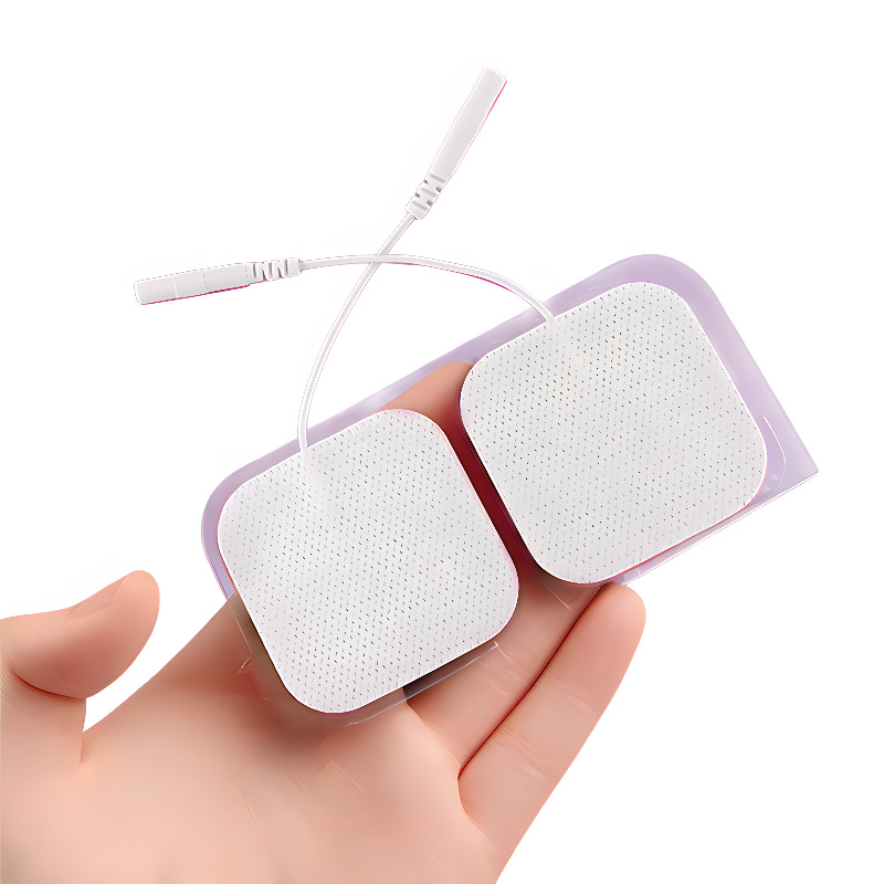 Chengkang cross-border non-woven 4 * 4EMS pulse massage physiotherapy electrode self-adhesive patch 3.0MM