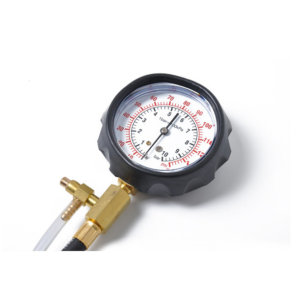 New Cylinder Fuel Injection Pressure Gauge Cylinder Pressure Detection Table Car Motorcycle Fuel Pressure Detection Tool in Stock