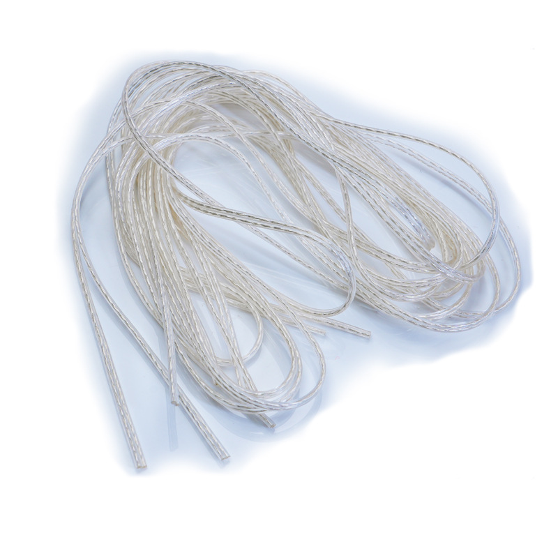 Factory Direct Supply 2040/4C Transparent Silver-Plated Parallel Two-Core Transparent Double-Parallel Digital Wire Tinned Copper Power Cord