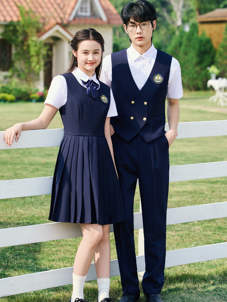 College Style Dress Jk Uniform Suit Men and Women Kindergarten Uniforms Teacher Work Clothes Student Chorus Performance Clothes