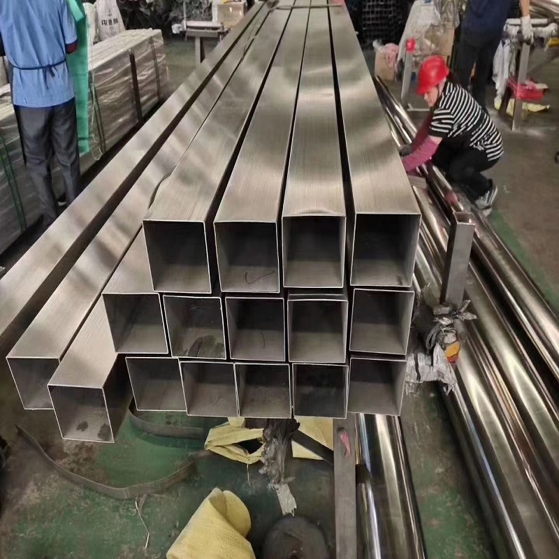 Supply of 304 Stainless Steel Square Tubes, 304 Mirror Brushed Stainless Steel Rectangular Tubes, 304 Stainless Steel Welded Tubes, 201 Decorative