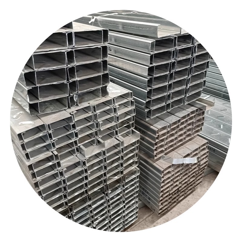 Manufacturer's Spot Wholesale C-Shaped Steel, Hot-Dip Galvanized C-Shaped Steel, Steel Structure Roof Purlins, Wall Galvanized C-Shaped Steel