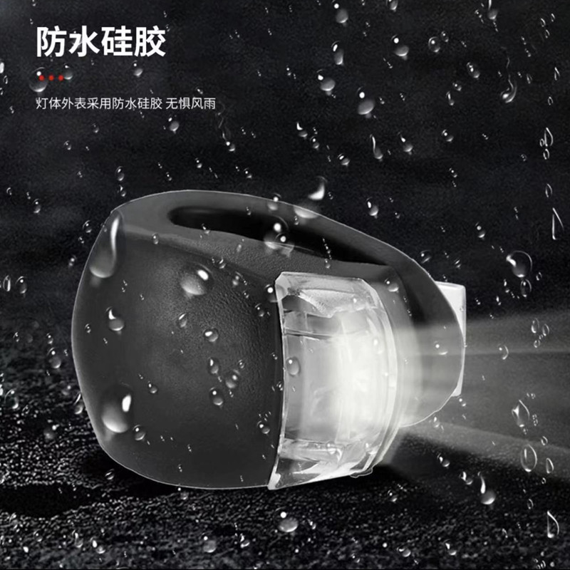 Cross-Border Hot Selling Bicycle Led Frog Light Bicycle Silicone Warning Light Outdoor Night Riding Mountain Bike Beetle Light