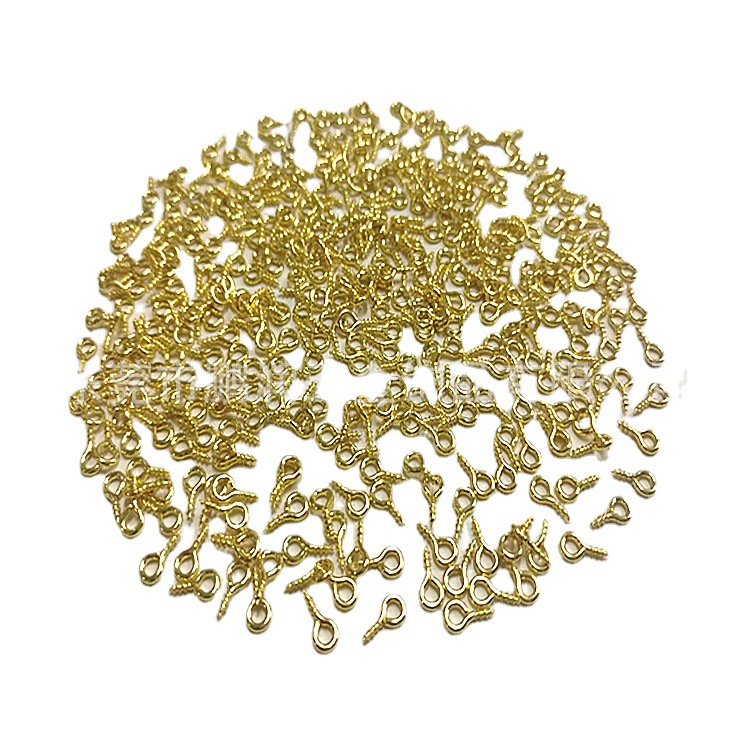 Factory wholesale environmental protection sheep eye ring 9 word hook closed sheep eye screw large quantity discount