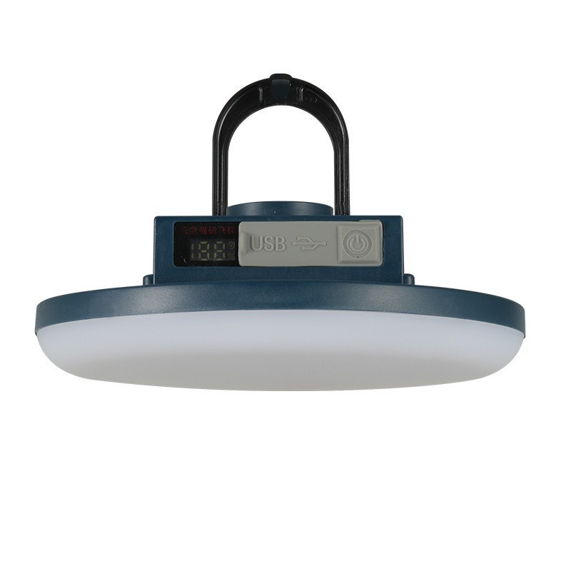 Night Market Led Super Bright Flying Saucer Rechargeable Lamp Long Life Street Lamp Outdoor Lighting Emergency Outdoor Hanging Lamp Large Capacity