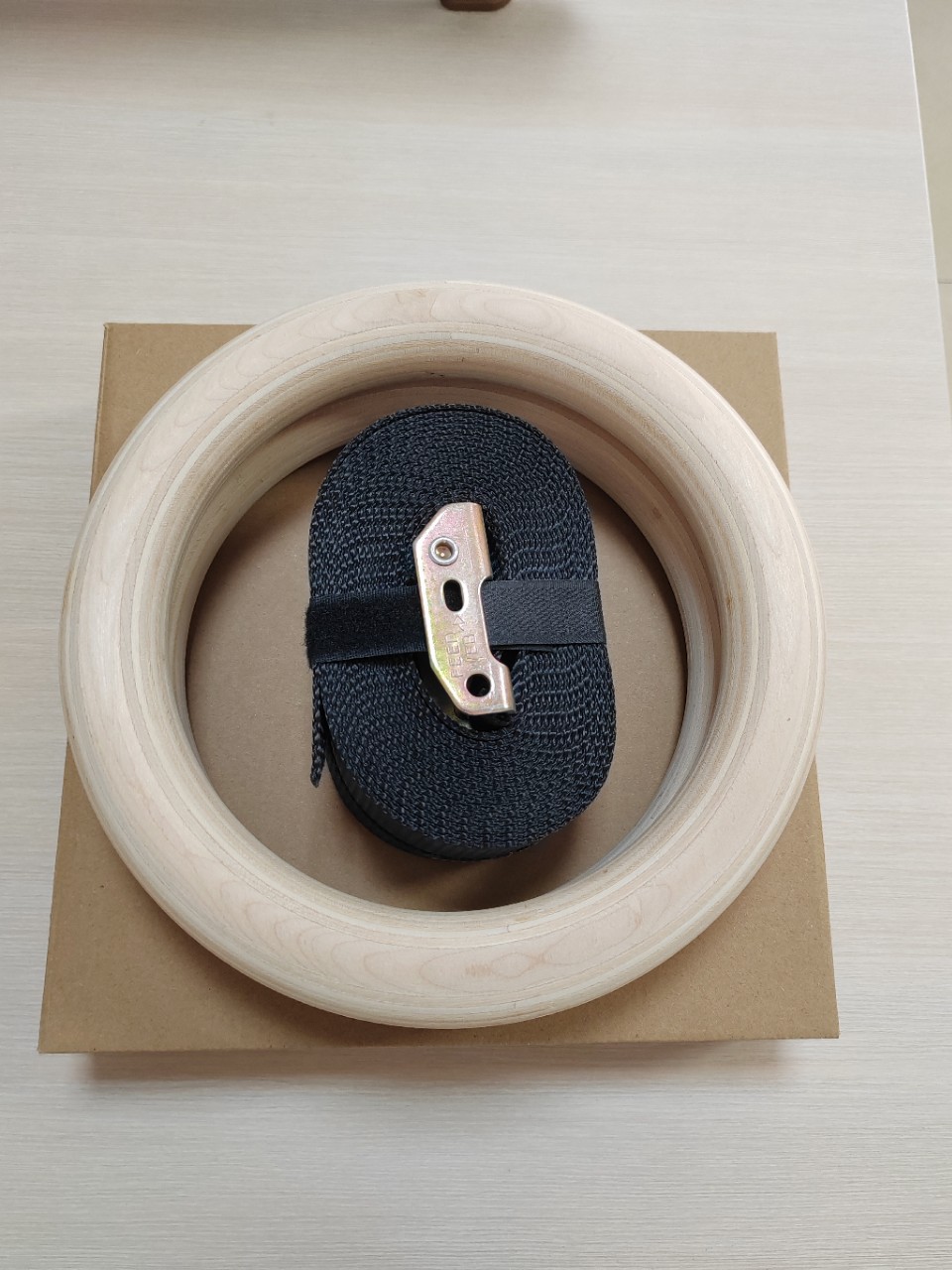 Ring Kidsren's Primary School Students Fitness Ring Home Fitness Ring Pull-Up Trainer Solid Ring,