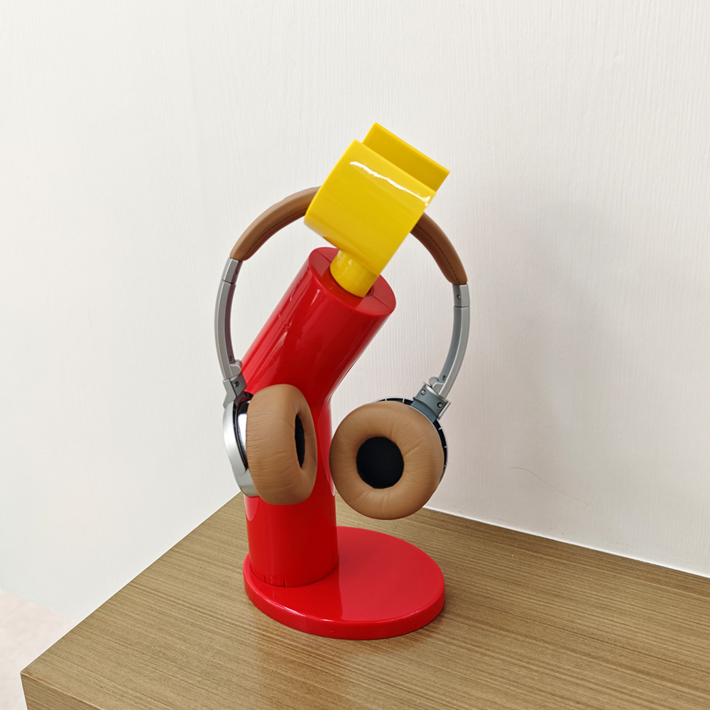 Креативный держатель для наушников Lego, украшение для дома, практичные товары