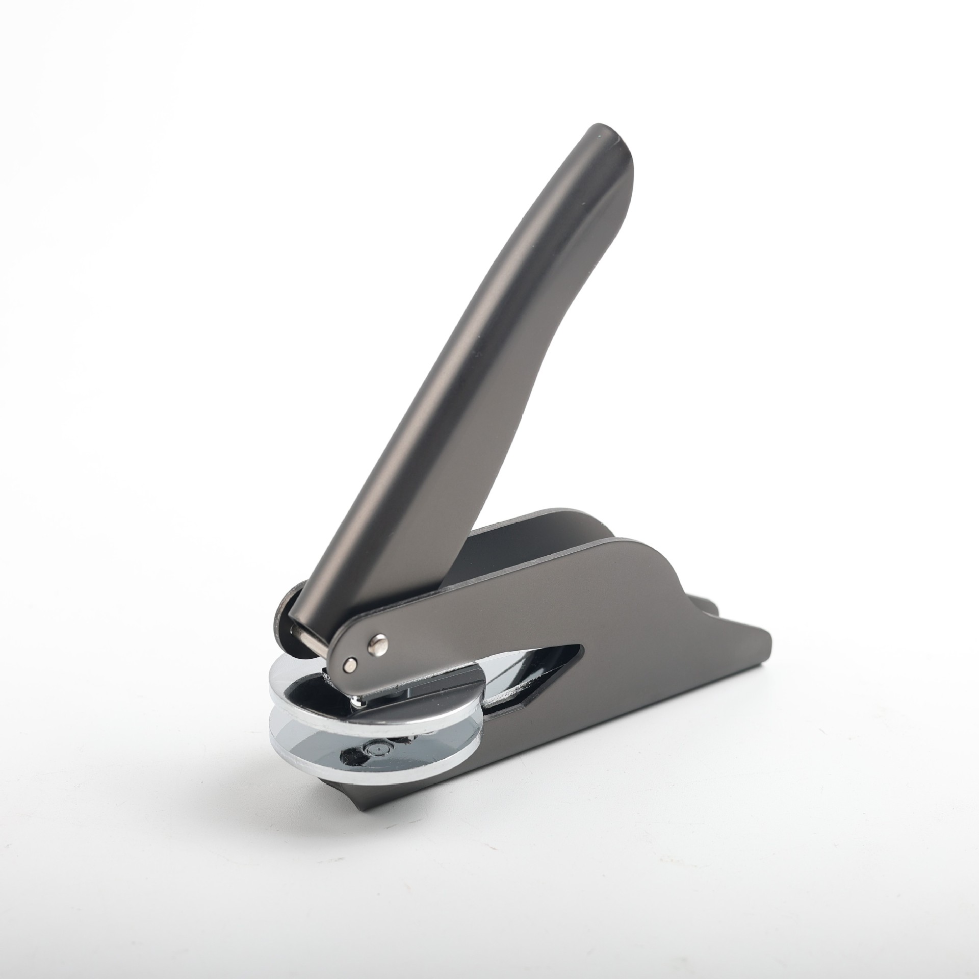 Hand pliers steel seal custom stainless steel embossed hand pliers steel seal carving wedding hand pliers steel seal logo custom 43mm