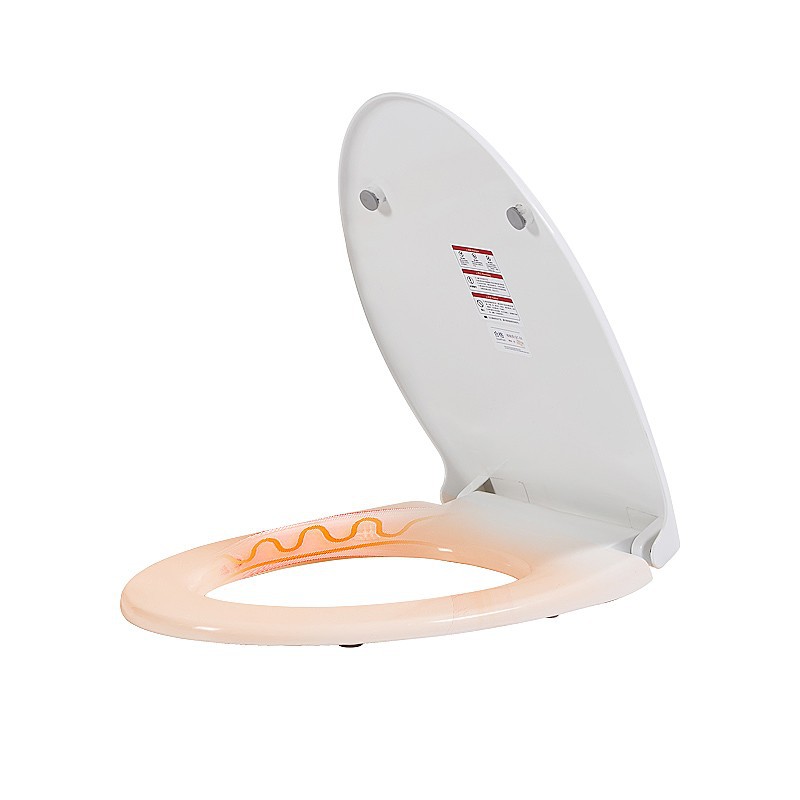 Universal Toilet Slow Down Toilet Cover Intelligent Heating Constant Temperature Cover Seat Ring Anti-leakage U-type V-type O-type Cover