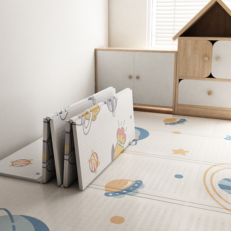 Manufacturer Wholesale Xpe Crawling Mat Thickeneded Baby Double-Sided Printing Foldableable Foam Mat Baby Crawling Mat Home