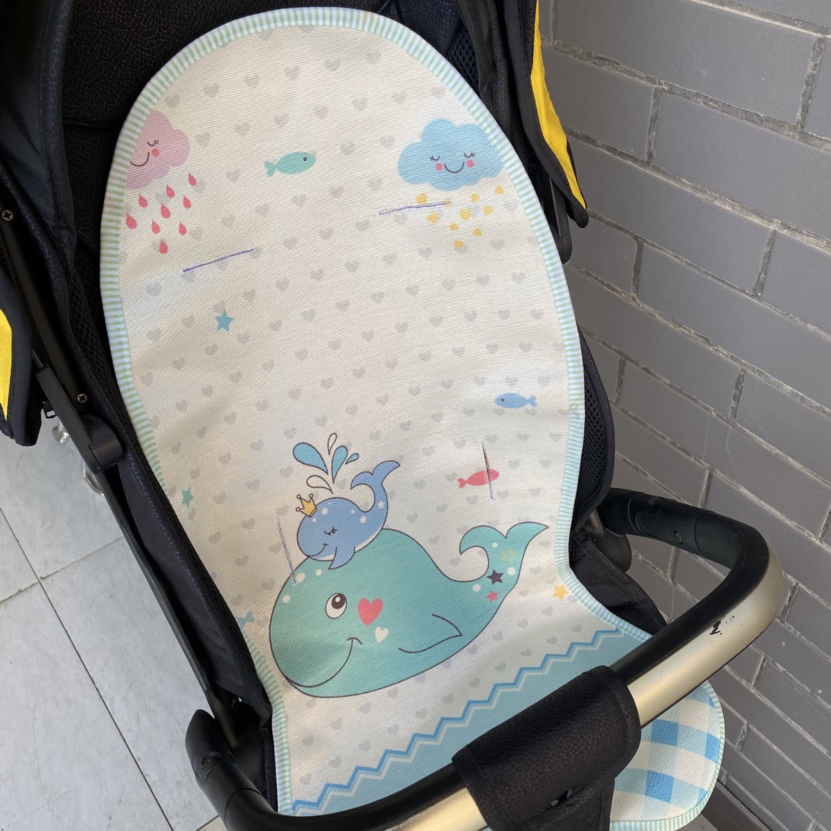 Летний дышащий универсальный коврик для автомобиля