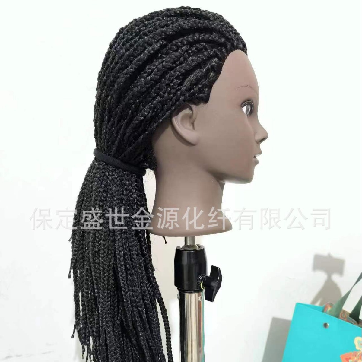 Brazilian silk BRAZIL WOOL HAIR black rayon Black Dirty braid expanded silk carpet yarn Brazilian WOOL HAIR