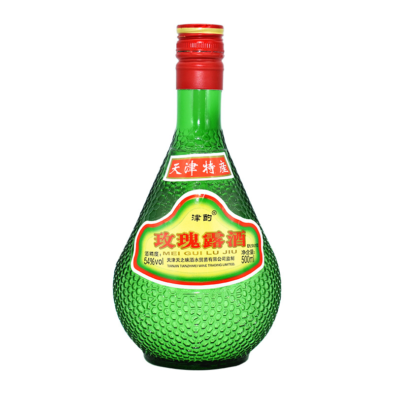 Tianjin Specialty Jinjiang Rose Dew Wine 500ml Genuine Cured Seafood Fork Roasted Pork Kitchen Seasoning Wine 54 Degrees