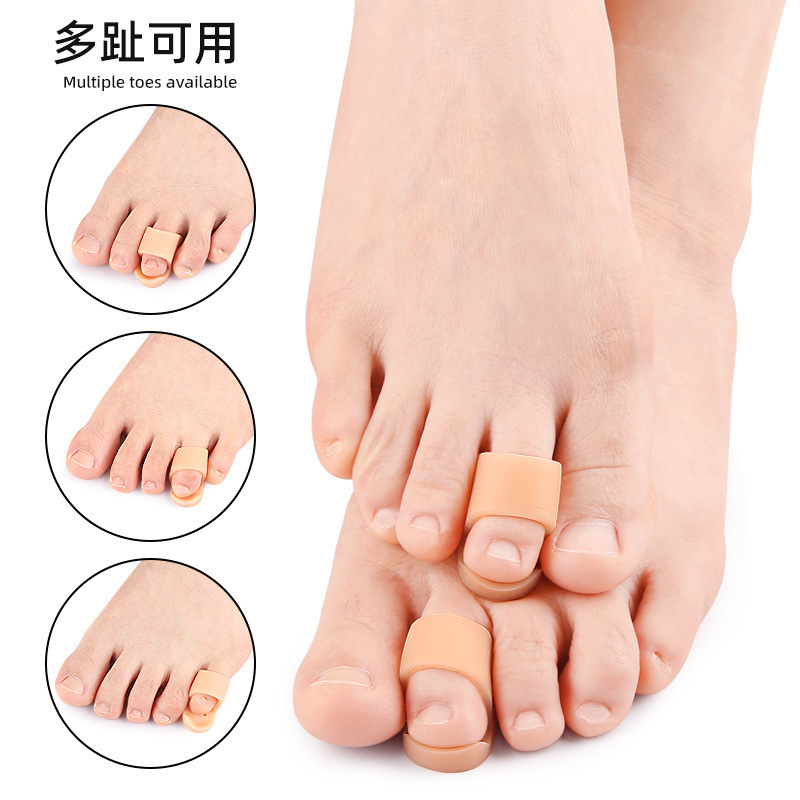Toe Split Toe Bending Orthosis Hammer Toe Extensor SEBS Toe Overlapping Toe Pad Split Toe Set