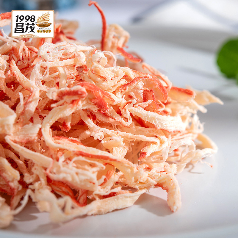 Changmao instant delicious squid shredded 100g shredded squid shredded seafood snack snack leisure food wholesale