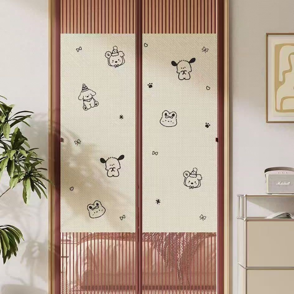 Магнитная антимоскитная экранная дверь, штора для приватности, современный стиль, дышащая перегородка, подходит для новых продуктов 2025 года