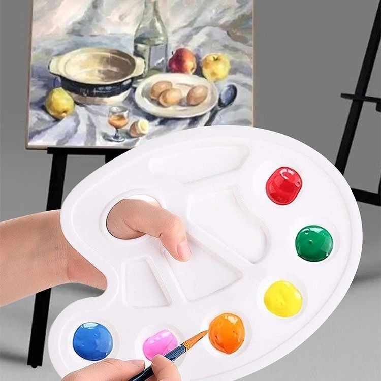 Children's Painting Tools Complete Set of Plastic Acrylic Painting Student Art Watercolor Water Chalk Box Wash Pen Bucket Palette