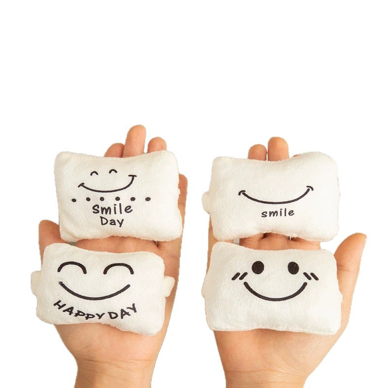 Wrist Small Pillow, Cute Expression, Mouse Wrist Pad, Office Worker Keyboard Typing Hand Rest, Office Wrist Support Artifact