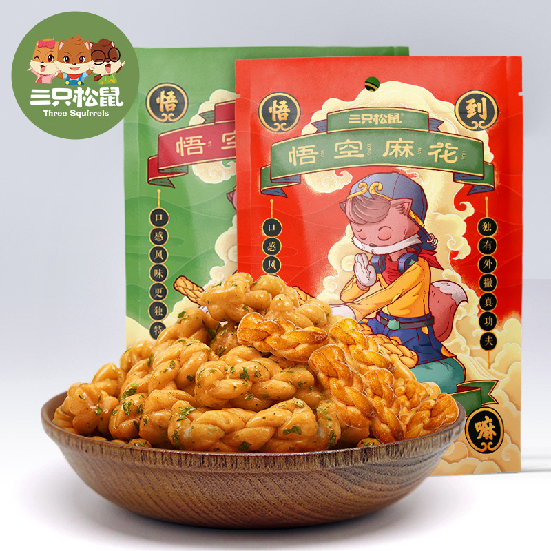 [Три Белки Уклон 108г] Коричневый Сахар Уклон для Удовлетворения Голодных Офисных Повседневных Закусок