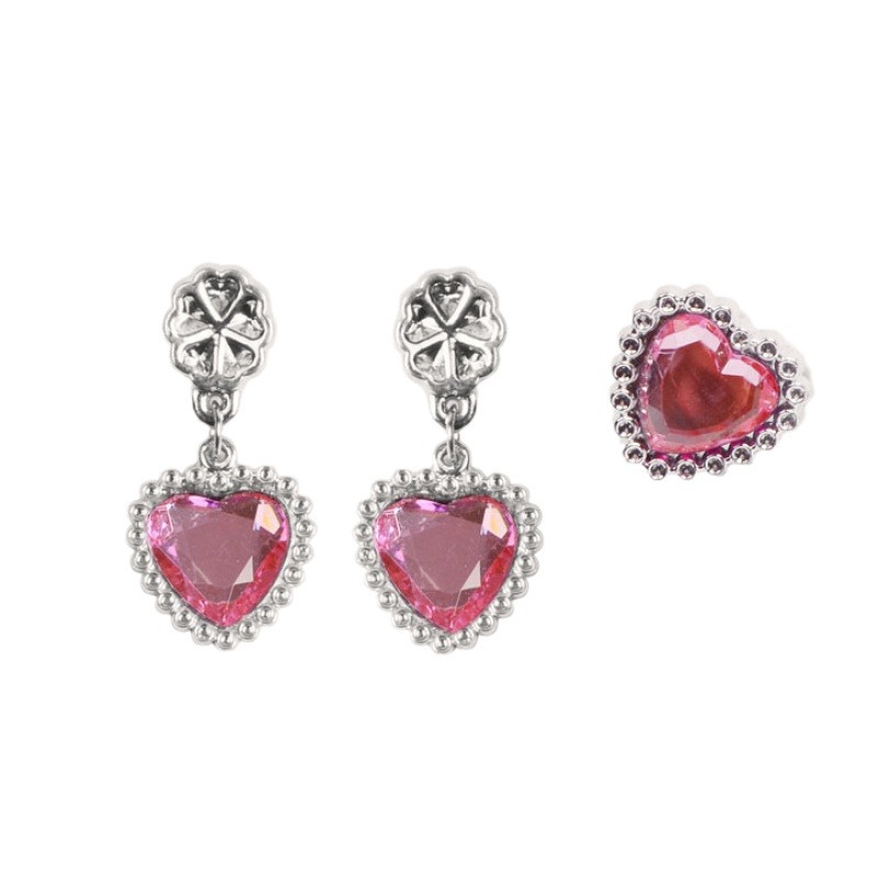 Frozen Kidsren's Ring Kidsren's Ear Clip Girls Kidsren's Earrings Kidsren's Earrings Painless Clip Kidsren's Accessories