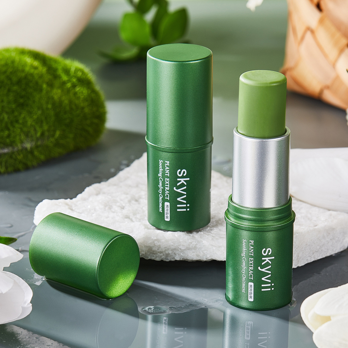 Мазь Skyvii с экстрактом литоспермума, охлаждающая мазь от комаров для лета, дропшиппинг