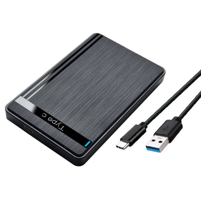 type-c mobile hard disk box 2.5 inch ssd solid state drive shell sata serial notebook external box