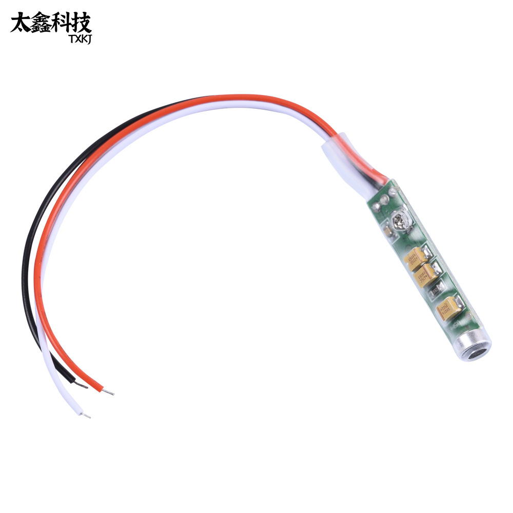 Analog network monitoring special pickup sound collection Noise Reduction Microphone head sound recognition head Haikang Dahua Universal Sound Collection