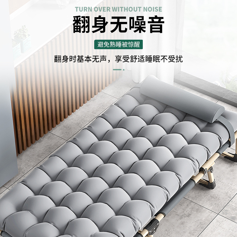 Recliner Portable Folding Sheets Single Office Lunch Break Bed Hospital Accompanying Bed Simple Folding Bed Wholesale March