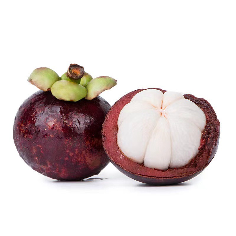 Fresh Thai Mangosteen Whole Box 5kg Seasonal Fruit Sf Free Shipping Seasonal Large Fruit Oil Mangosteen 5A
