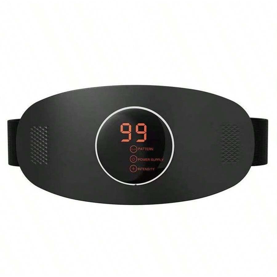 Cross-Border Massage Belt Office Home Fitness Equipment Abdominal Belly Massager Fat Removal Machine Heating Shaking Machine