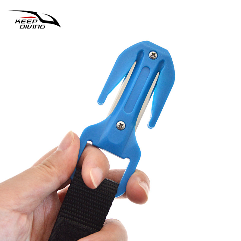 Diving Wire Cutter Multi-Color Portable Underwater Wire Cutter Diver Special Rope Cutter Life-Saving Rescue Knife Kf-963