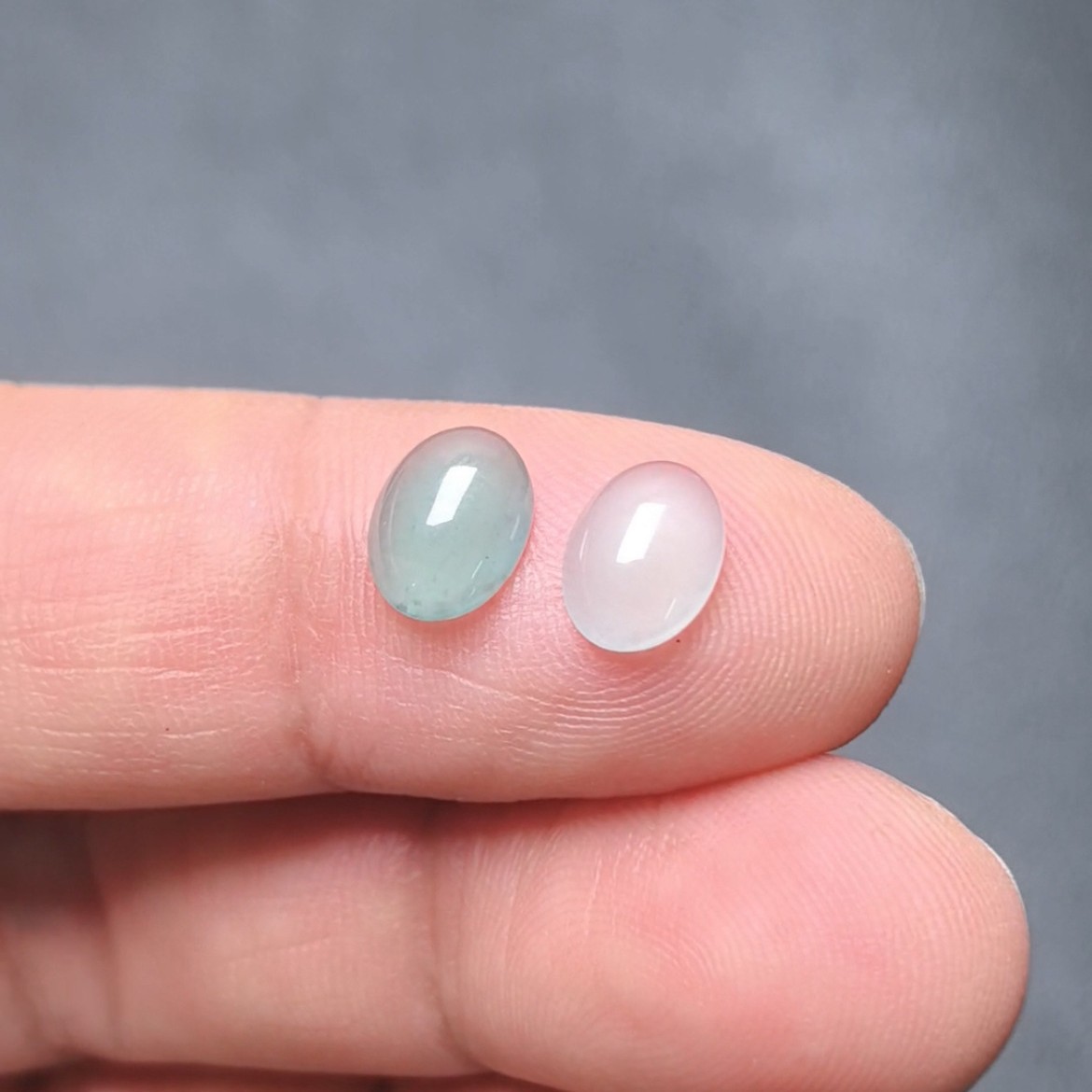 Гватемальский натуральный нефрит A-Grade Ледяной кабошон Инкрустированный дизайн Простое универсальное кольцо Серьги Ожерелье Свободный камень