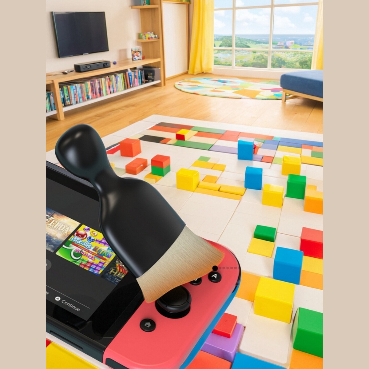 Keyboard Brush Cleaning Brush Multi-Functional Special Computer Dust Removal Dust Cleaning Brush Notebook Screen Mechanical